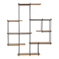 Shelves DKD Home Decor Wood Metal (119 x 20 x 142 cm)