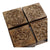 Jewelry box DKD Home Decor Indian Man Mango wood (10 x 10 x 6 cm) (4 pcs)