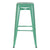 Stool DKD Home Decor Turquoise Metal (43 x 43 x 76 cm)