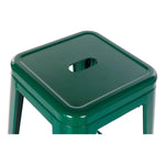 Stool DKD Home Decor Green Metal (43 x 43 x 76 cm)