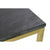 Console DKD Home Decor Black Golden Marble Iron (100 x 40 x 77 cm)