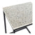Side table DKD Home Decor White Black Stone Iron (40 x 46 x 65 cm)