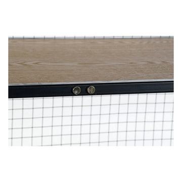 Sideboard DKD Home Decor Metal Crystal MDF (80.5 x 40 x 102 cm)