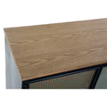 Sideboard DKD Home Decor Metal Crystal MDF Wood (161 x 40 x 80.5 cm)