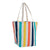 Multi-use Bag DKD Home Decor Stripes Multicolour Polyester Cotton (24 x 26 x 35 cm)