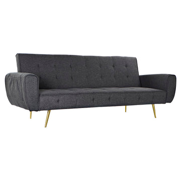 Sofabed DKD Home Decor Metal (212 x 106 x 80 cm) (213 x 106 x 40 cm)