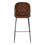 Stool DKD Home Decor Brown Black Polyurethane Metal (51 x 53 x 114 cm)