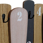Wall mounted coat hanger DKD Home Decor MDF Wood (40 x 6 x 60 cm)