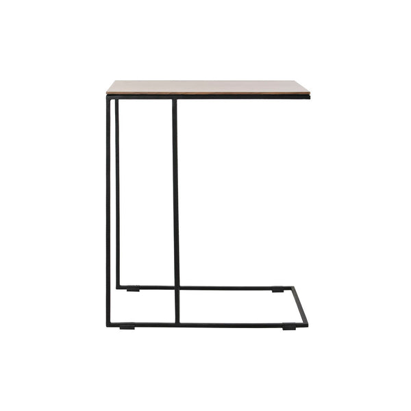 Side table DKD Home Decor Brown Black Wood Metal (50 x 30 x 61 cm)