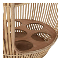 Side Table DKD Home Decor Rattan (61 x 56.5 x 79 cm)