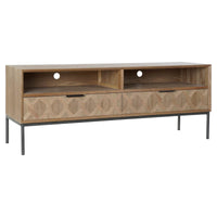 TV furniture DKD Home Decor Wood Metal (140 x 44.5 x 55 cm)