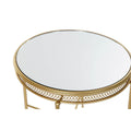 Side table DKD Home Decor Metal Mirror (56 x 56 x 56 cm)