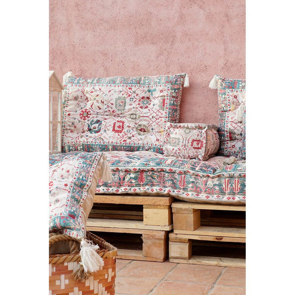 Armchair DKD Home Decor Multicolour Cotton (4 pcs)