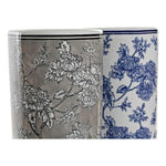 Umbrella stand DKD Home Decor Blue Grey Porcelain (2 pcs) (19.5 x 19.5 x 44 cm)