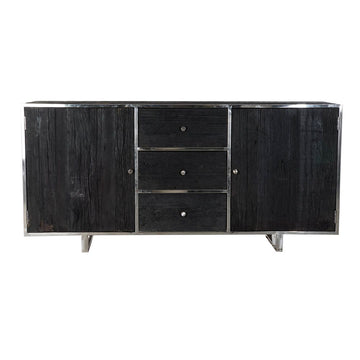 Sideboard DKD Home Decor Wood Steel (180 x 42 x 85.5 cm)