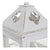 Lantern DKD Home Decor White Crystal Pinewood (21 x 21 x 43 cm)