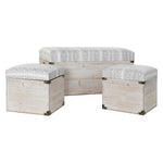 Chest DKD Home Decor Polyurethane Wood (3 pcs)