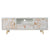 TV furniture DKD Home Decor White Wood Bamboo (140 x 40 x 51 cm)