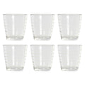 Set of glasses DKD Home Decor Multicolour Transparent Crystal Plastic 250 ml (6 pcs)