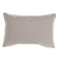 Cushion DKD Home Decor White Beige Cotton (60 x 15 x 40 cm)