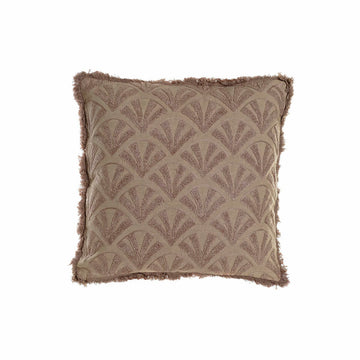 Coussin DKD Home Decor 8424001850426 50 x 15 x 50 cm Marron Éventail