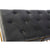 Bench DKD Home Decor Grey Polyester Metal Golden (100 x 48 x 48 cm)