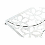 Table Mat DKD Home Decor Silver Metal Plastic 18 x 18 x 1,5 cm