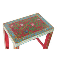 Side table DKD Home Decor Acrylic Mango wood (2 pcs) (45 x 30 x 45 cm) (34 x 25.5 x 37.5 cm)