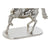 Side table DKD Home Decor Aluminium Crystal Horse (54 x 39 x 57 cm)