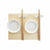 Sushi Set DKD Home Decor Bamboo Plastic Stoneware White Natural Oriental 28,8 x 19,8 x 3 cm (7 Pieces) (28,8 x 19,8 x 3 cm)