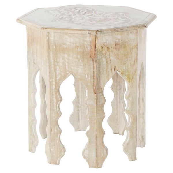 Side table DKD Home Decor Brown Mango wood (49 x 49 x 53.5 cm)