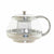 Teapot DKD Home Decor Silver Stainless steel Crystal Plastic 18 x 14 x 12 cm