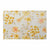 Tapis DKD Home Decor Jaune Blanc Polyester Coton Fleurs (120 x 180 x 0.5 cm)