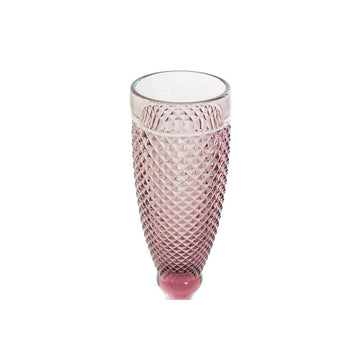 Wineglass DKD Home Decor Pink Crystal (150 ml)