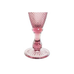 Wineglass DKD Home Decor Pink Crystal (150 ml)