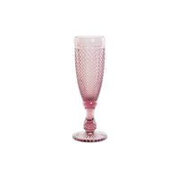 Wineglass DKD Home Decor Pink Crystal (150 ml)