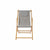 Chaise longue DKD Home Decor Gris 77 cm 57,5 x 113 x 77 cm Naturel (57,5 x 113 x 77 cm)