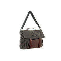 Sac bandoulière DKD Home Decor Bicyclette 48 x 10 x 37 cm Gris Marron