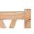 Panca DKD Home Decor Relax 120 x 44 x 87 cm Naturale legno di mindi Alluminio