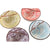 Sushi Set DKD Home Decor 34 x 34 x 6,5 cm Tree Multicolour Stoneware Oriental (12 Units)