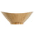 Bowl DKD Home Decor Natural Bamboo 24,6 x 22,5 x 9,5 cm