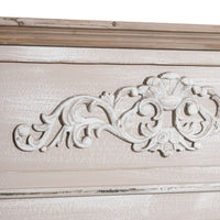 Façades de cheminée Bois d'épicéa Bois MDF 134 x 24 x 111 cm