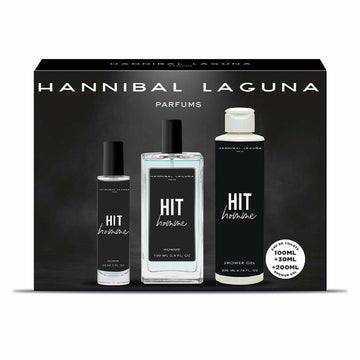 Men's Perfume Set Hannibal Laguna Hit Hit 3 Pieces