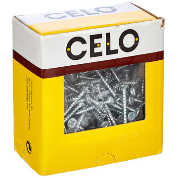 Box of screws CELO Vlox 200 Units Galvanised countersunk (3,5 x 30 mm) (30 mm)