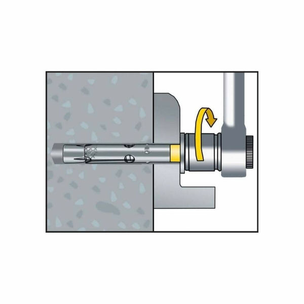 Boîte à vis CELO 8 x 60 mm 30 Unités zingage