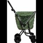 Shopping cart Playmarket 24960D3 288WEGO Olive 55 L