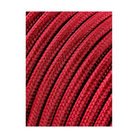 Cable EDM C08 2 x 0,75 mm Burgundy Textile 5 m