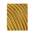 Cable EDM C12 2 x 0,75 mm Gold Textile 5 m