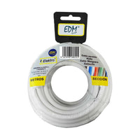 Cable EDM 2 x 0,75 mm White 25 m