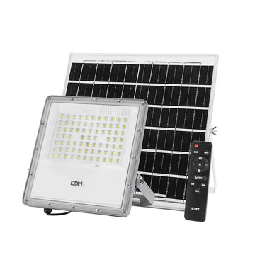 Projecteur EDM Télécommande Panneau solaire photovoltaïque 200 W 1500 lm (6500 K)